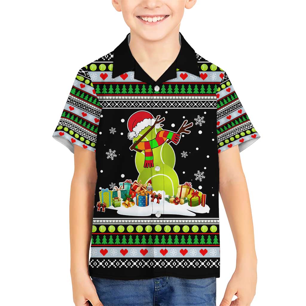 Christmas Tennis Snowman Hawaiian Shirt Xmas Holiday Patterns - Wonder Print Shop