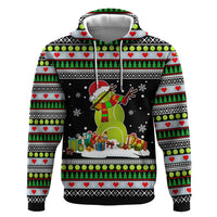 Christmas Tennis Snowman Hoodie Xmas Holiday Patterns - Wonder Print Shop