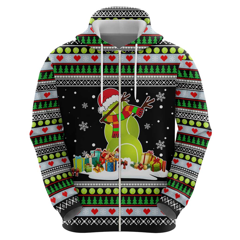 Christmas Tennis Snowman Hoodie Xmas Holiday Patterns - Wonder Print Shop