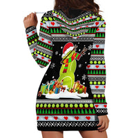 Christmas Tennis Snowman Hoodie Dress Xmas Holiday Patterns - Wonder Print Shop