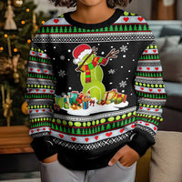Christmas Tennis Snowman Kid Ugly Christmas Sweater Xmas Holiday Patterns - Wonder Print Shop