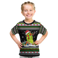 Christmas Tennis Snowman Kid T Shirt Xmas Holiday Patterns - Wonder Print Shop