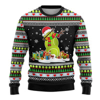 Christmas Tennis Snowman Ugly Christmas Sweater Xmas Holiday Patterns - Wonder Print Shop