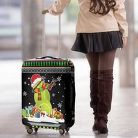 Christmas Tennis Snowman Luggage Cover Xmas Holiday Patterns - Wonder Print Shop