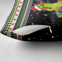 Christmas Tennis Snowman Pillow Cover Xmas Holiday Patterns - Wonder Print Shop