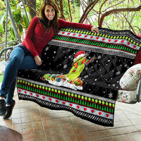 Christmas Tennis Snowman Quilt Xmas Holiday Patterns - Wonder Print Shop