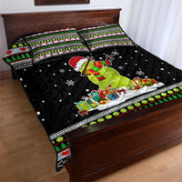 Christmas Tennis Snowman Quilt Bed Set Xmas Holiday Patterns - Wonder Print Shop