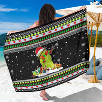 Christmas Tennis Snowman Sarong Xmas Holiday Patterns - Wonder Print Shop