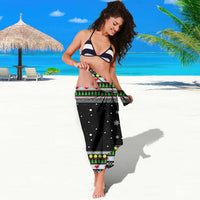 Christmas Tennis Snowman Sarong Xmas Holiday Patterns - Wonder Print Shop