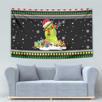 Christmas Tennis Snowman Tapestry Xmas Holiday Patterns - Wonder Print Shop