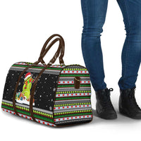 Christmas Tennis Snowman Travel Bag Xmas Holiday Patterns - Wonder Print Shop