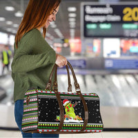 Christmas Tennis Snowman Travel Bag Xmas Holiday Patterns - Wonder Print Shop