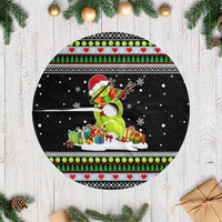 Christmas Tennis Snowman Tree Skirt Xmas Holiday Patterns - Wonder Print Shop
