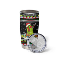 Christmas Tennis Snowman Tumbler Cup Xmas Holiday Patterns - Wonder Print Shop