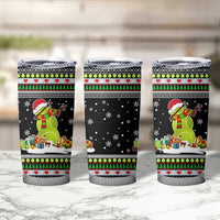 Christmas Tennis Snowman Tumbler Cup Xmas Holiday Patterns - Wonder Print Shop