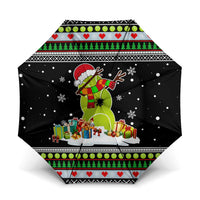 Christmas Tennis Snowman Umbrella Xmas Holiday Patterns - Wonder Print Shop