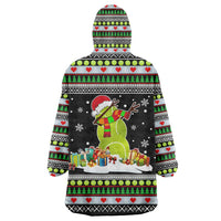 Christmas Tennis Snowman Wearable Blanket Hoodie Xmas Holiday Patterns - Wonder Print Shop