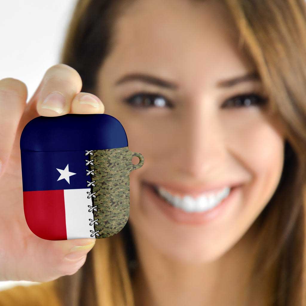 Christmas Texas Camo AirPods Case Xmas Holiday Patterns - Wonder Print Shop