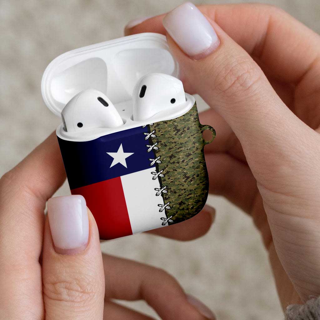 Christmas Texas Camo AirPods Case Xmas Holiday Patterns - Wonder Print Shop