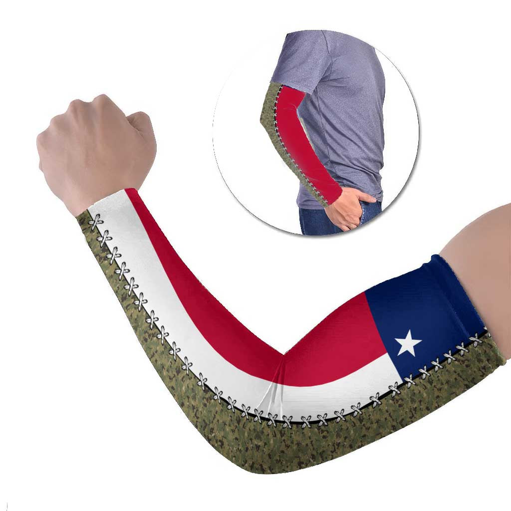 Christmas Texas Camo Arm Sleeves Xmas Holiday Patterns - Wonder Print Shop