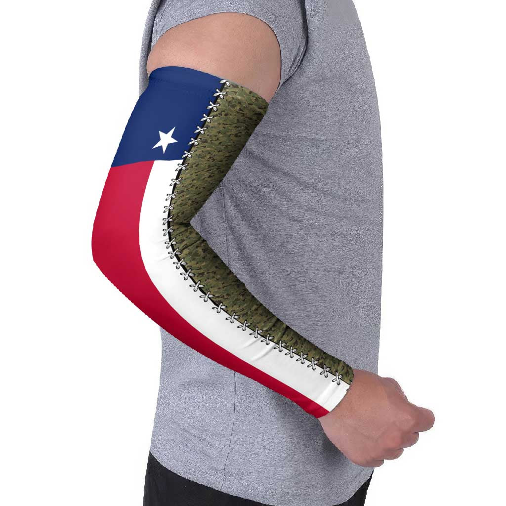 Christmas Texas Camo Arm Sleeves Xmas Holiday Patterns - Wonder Print Shop