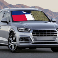 Christmas Texas Camo Auto Sun Shade Xmas Holiday Patterns - Wonder Print Shop