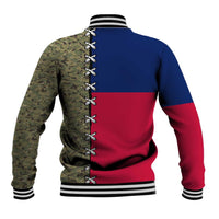 Christmas Texas Camo Baseball Jacket Xmas Holiday Patterns - Wonder Print Shop