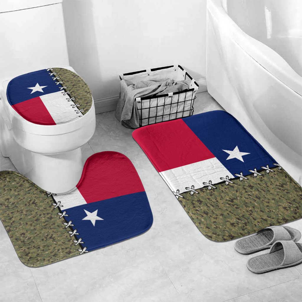 Christmas Texas Camo Bathroom Set Xmas Holiday Patterns - Wonder Print Shop