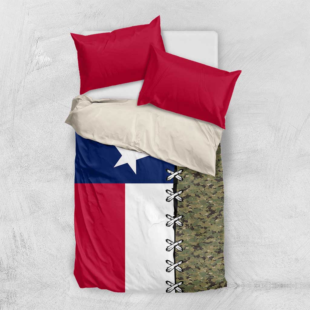 Christmas Texas Camo Bedding Set Xmas Holiday Patterns - Wonder Print Shop