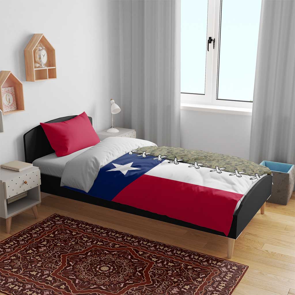 Christmas Texas Camo Bedding Set Xmas Holiday Patterns - Wonder Print Shop