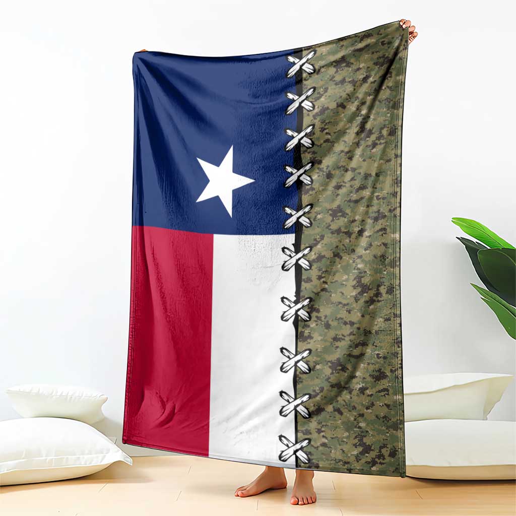 Christmas Texas Camo Blanket Xmas Holiday Patterns - Wonder Print Shop