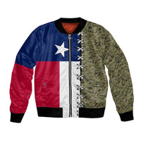 Christmas Texas Camo Bomber Jacket Xmas Holiday Patterns - Wonder Print Shop