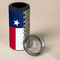 Christmas Texas Camo 4 in 1 Can Cooler Tumbler Xmas Holiday Patterns - Wonder Print Shop