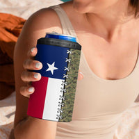 Christmas Texas Camo 4 in 1 Can Cooler Tumbler Xmas Holiday Patterns - Wonder Print Shop