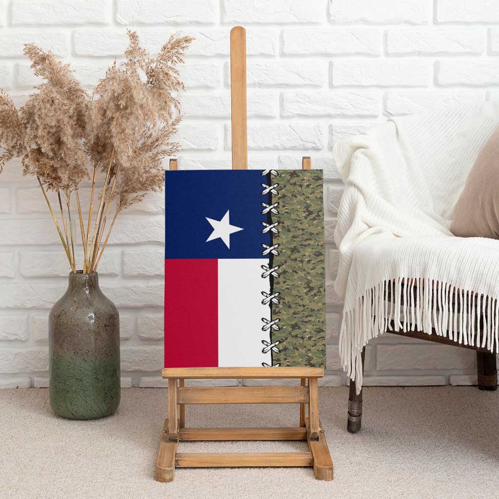 Christmas Texas Camo Canvas Wall Art Xmas Holiday Patterns - Wonder Print Shop