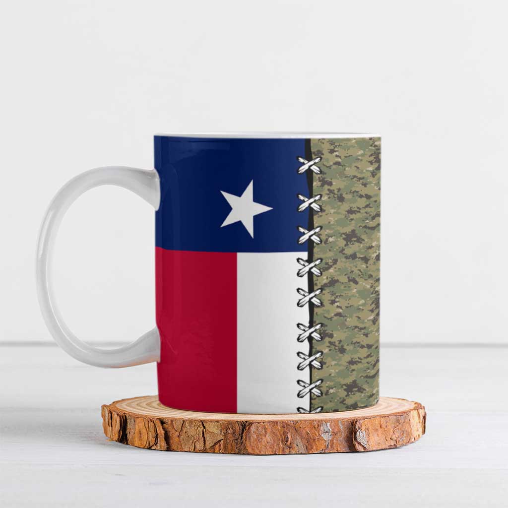 Christmas Texas Camo Ceramic Mug Xmas Holiday Patterns - Wonder Print Shop