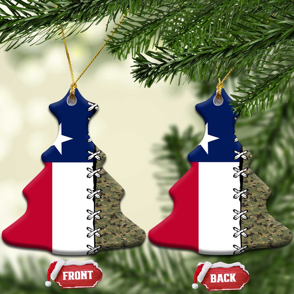 Christmas Texas Camo Ceramic Ornament Xmas Holiday Patterns - Wonder Print Shop