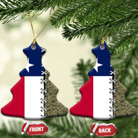 Christmas Texas Camo Ceramic Ornament Xmas Holiday Patterns - Wonder Print Shop