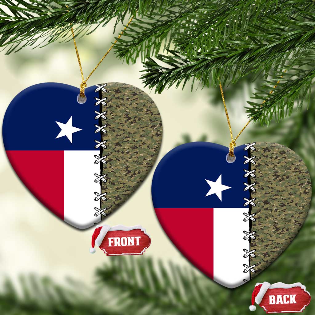 Christmas Texas Camo Ceramic Ornament Xmas Holiday Patterns - Wonder Print Shop