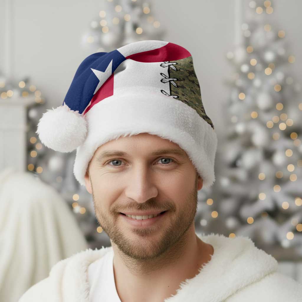 Christmas Texas Camo Christmas Santa Hat Xmas Holiday Patterns - Wonder Print Shop
