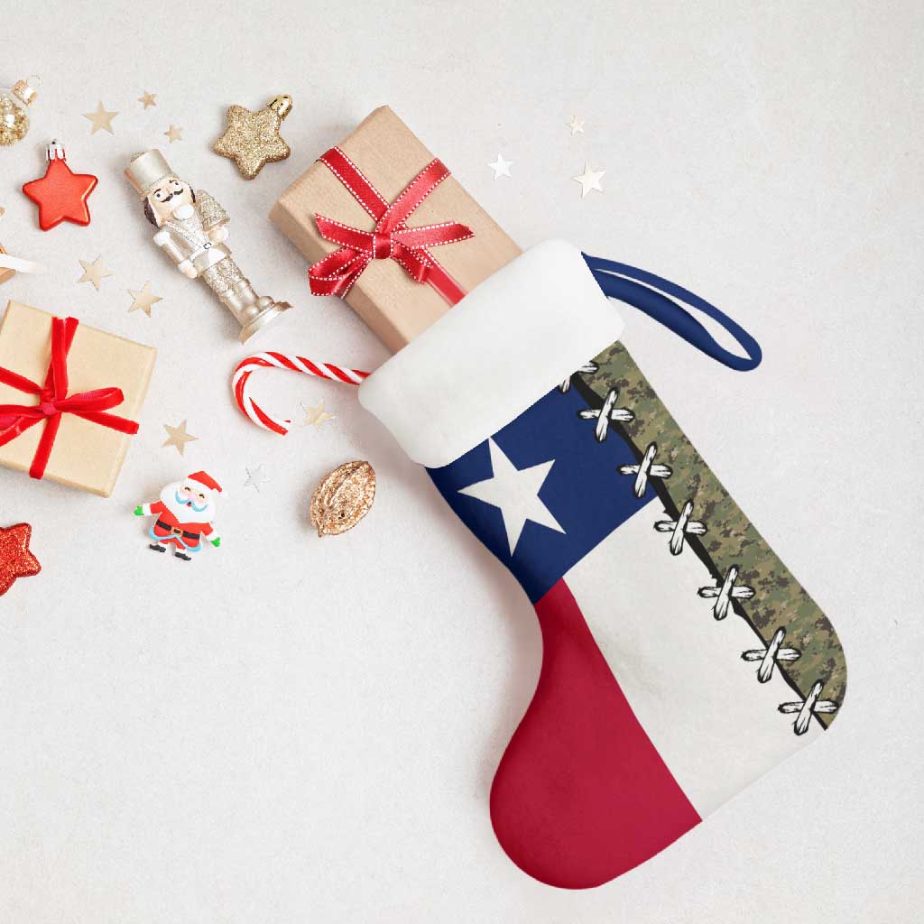 Christmas Texas Camo Christmas Stocking Xmas Holiday Patterns - Wonder Print Shop