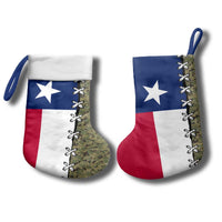 Christmas Texas Camo Christmas Stocking Xmas Holiday Patterns - Wonder Print Shop
