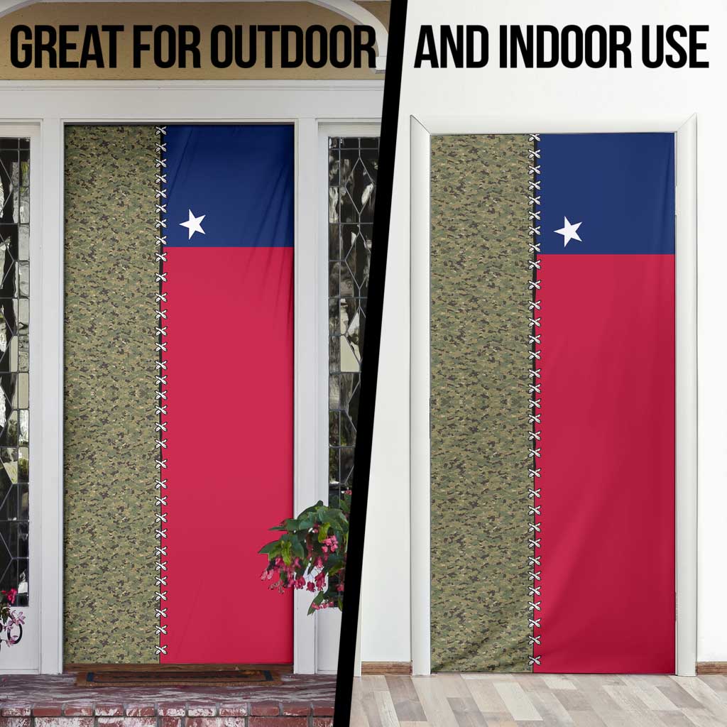 Christmas Texas Camo Door Cover Xmas Holiday Patterns - Wonder Print Shop