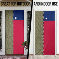 Christmas Texas Camo Door Cover Xmas Holiday Patterns - Wonder Print Shop