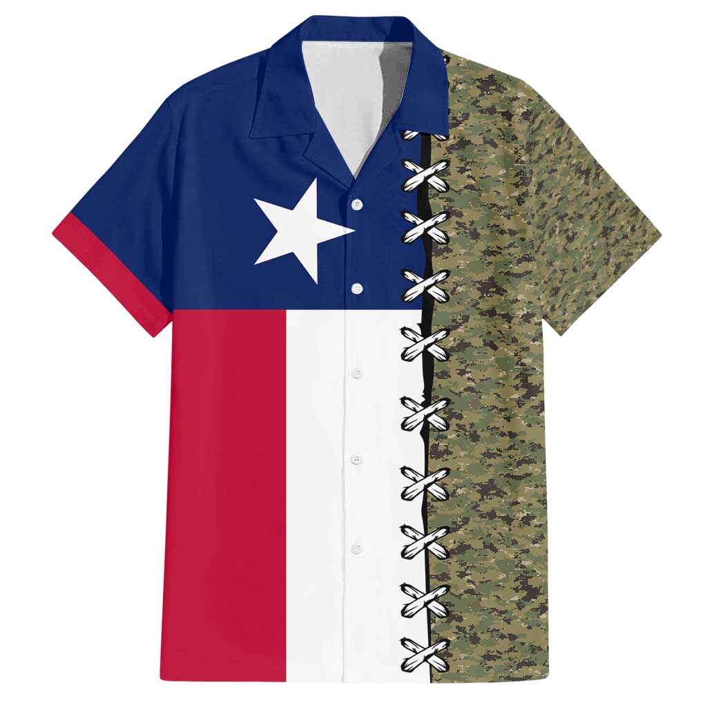 Christmas Texas Camo Family Matching Off Shoulder Maxi Dress and Hawaiian Shirt Xmas Holiday Patterns - Wonder Print Shop