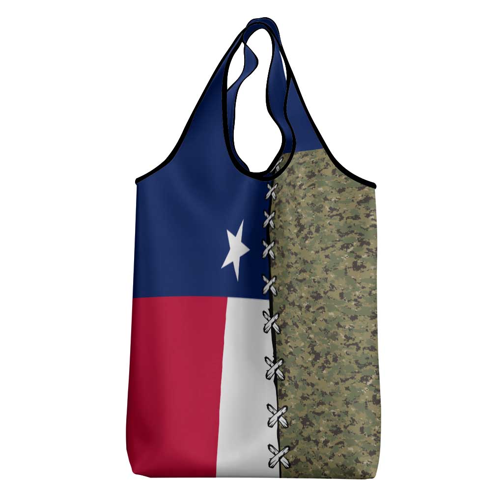 Christmas Texas Camo Grocery Bag Xmas Holiday Patterns - Wonder Print Shop