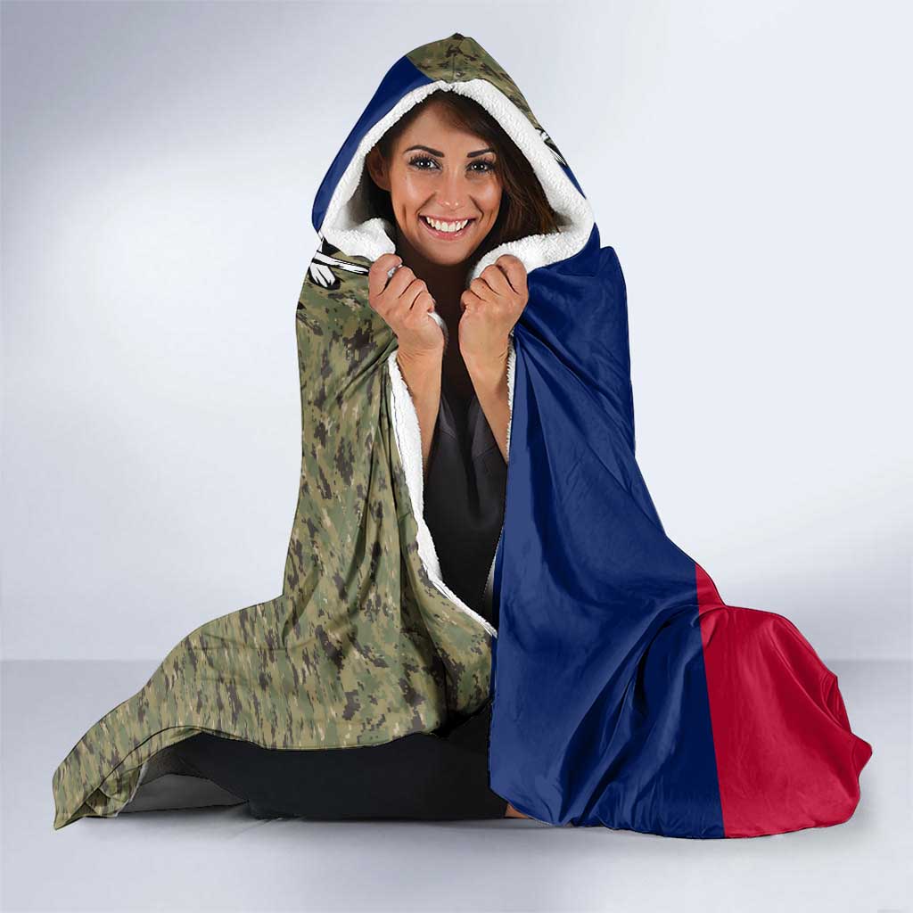 Christmas Texas Camo Hooded Blanket Xmas Holiday Patterns - Wonder Print Shop