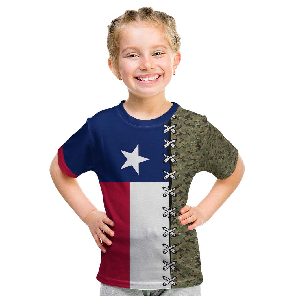 Christmas Texas Camo Kid T Shirt Xmas Holiday Patterns - Wonder Print Shop