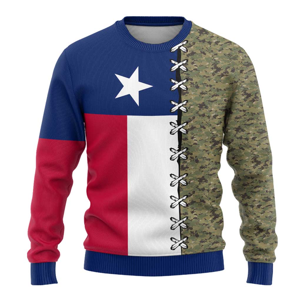 Christmas Texas Camo Ugly Christmas Sweater Xmas Holiday Patterns - Wonder Print Shop