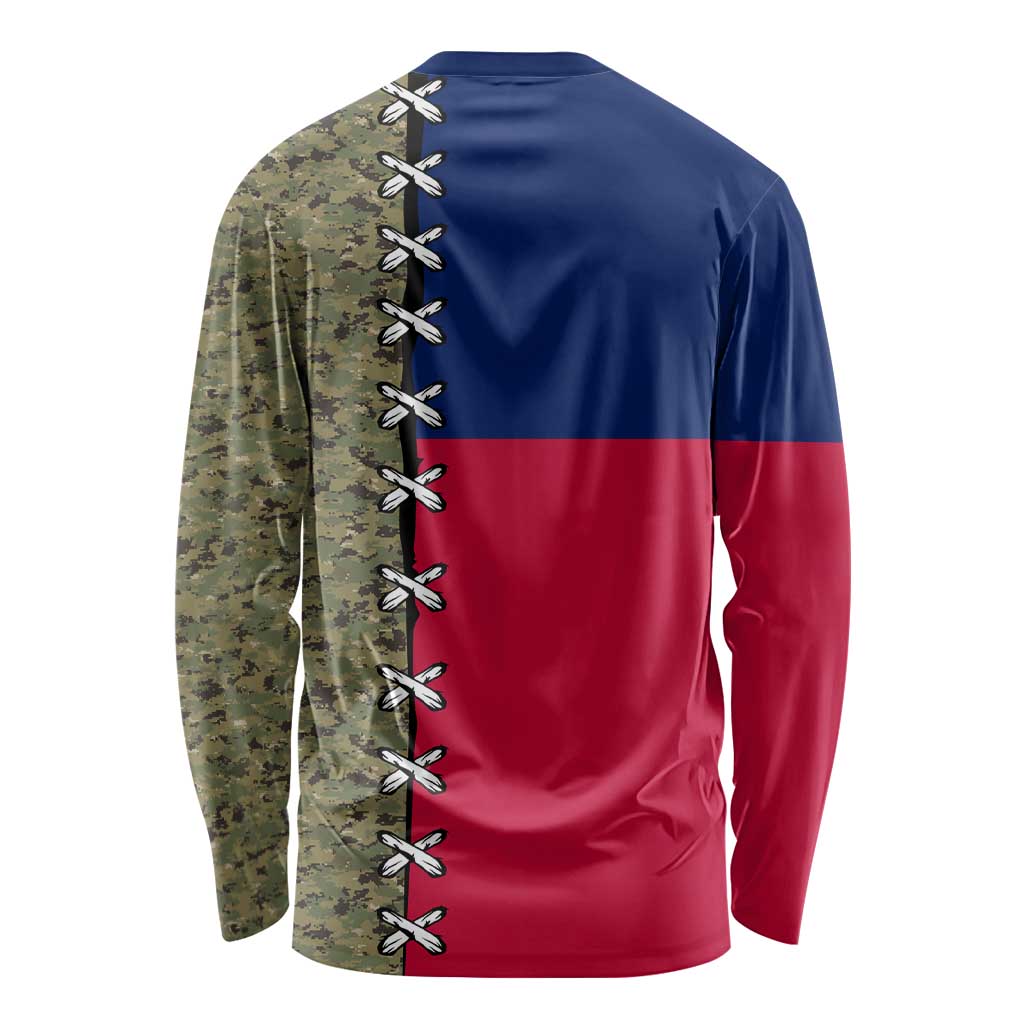 Christmas Texas Camo Long Sleeve Shirt Xmas Holiday Patterns - Wonder Print Shop